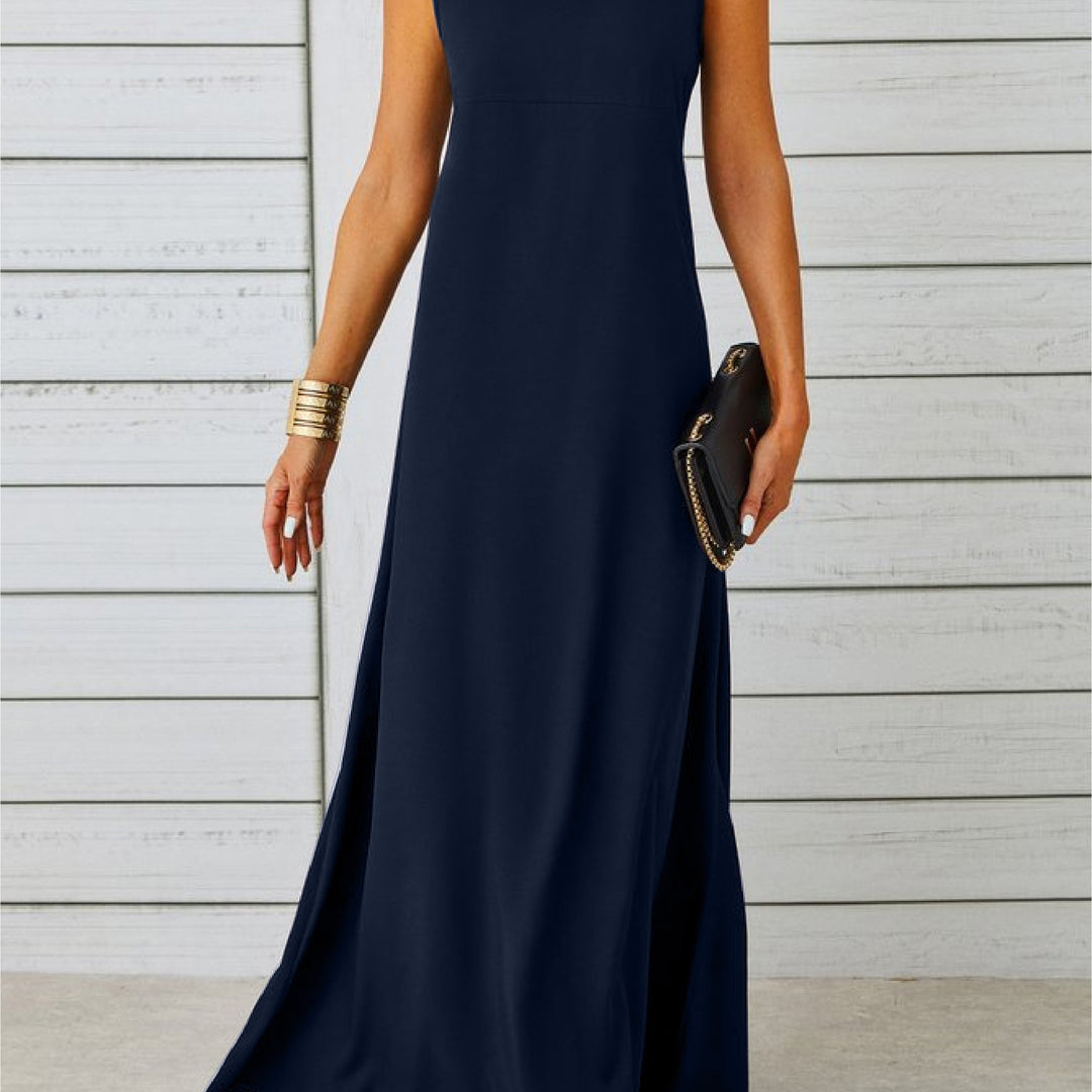 Celine™ | Elegant Sleeveless Maxi Dress
