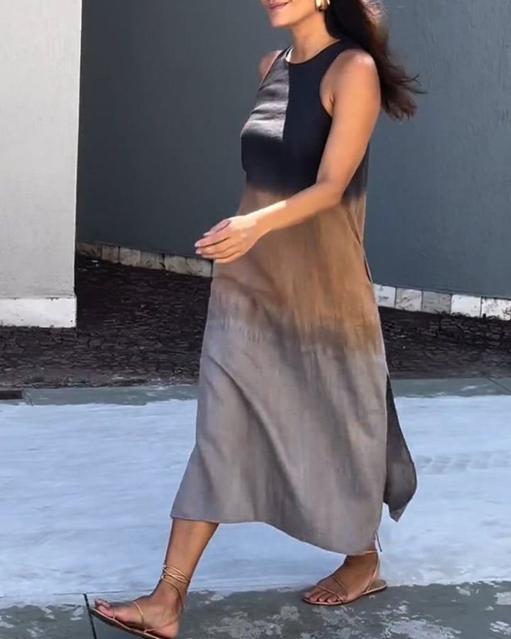 Anette™ | Sleeveless Gradient Dress