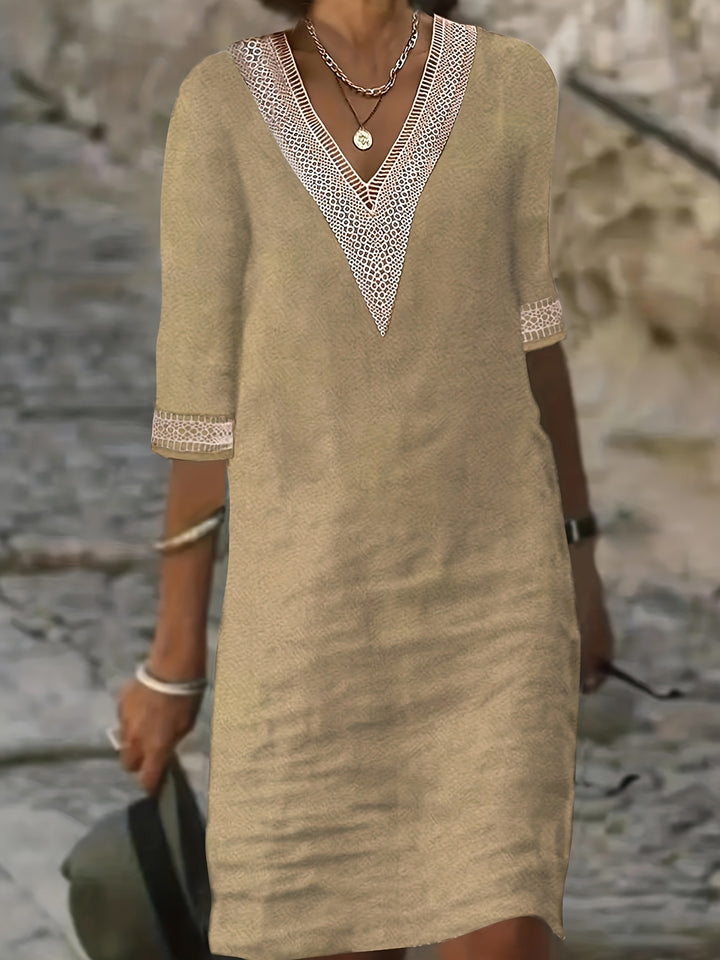 Avenza™ | Dune Lace Dress