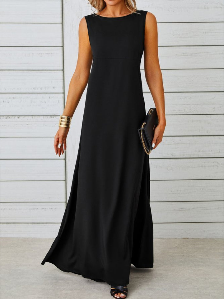Celine™ | Elegant Sleeveless Maxi Dress