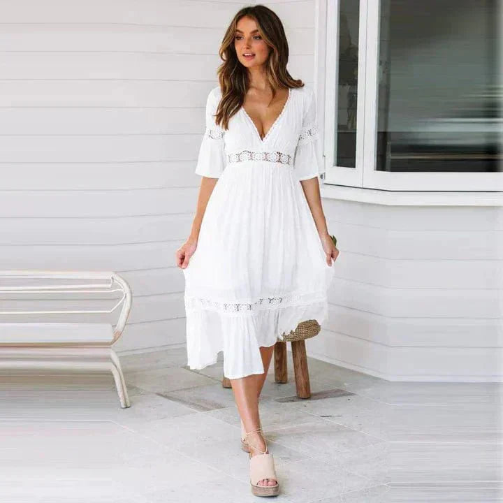 Danielle™ | Long Lace Dress