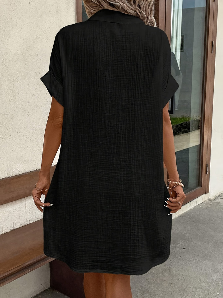 Rumi™ | Button-Up Shirt Dress