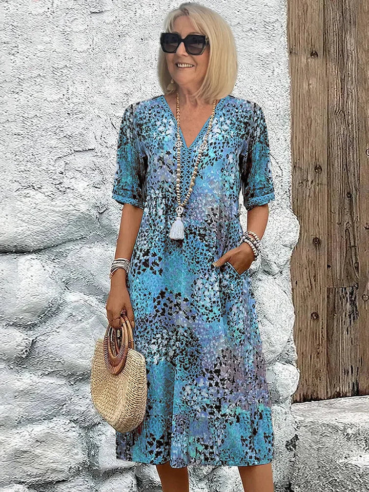 Tessa™ | Vibrant Midi Dress