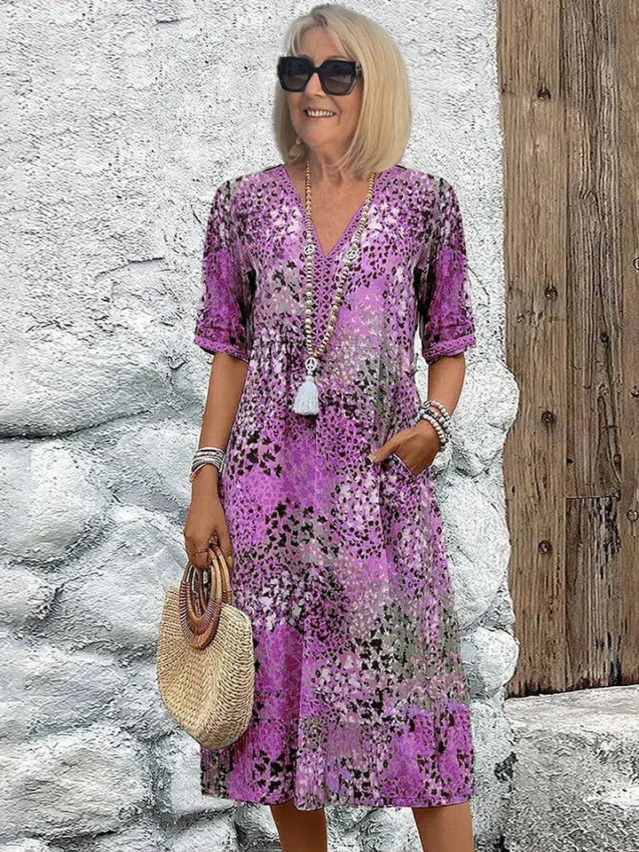 Tessa™ | Vibrant Midi Dress