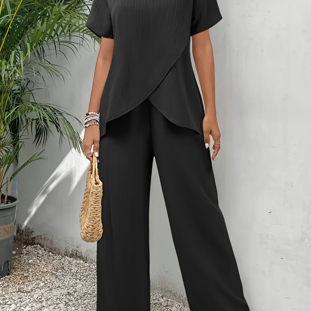 Eluné™ | Draped Noir Set
