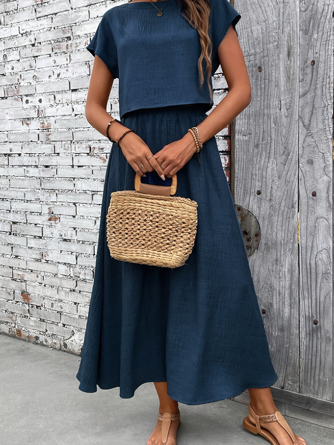 Anava™ | Midnight Co-Ord Set