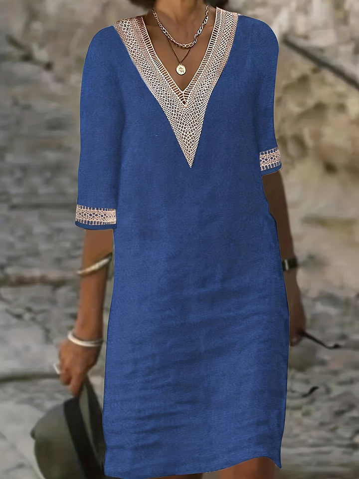 Avenza™ | Dune Lace Dress