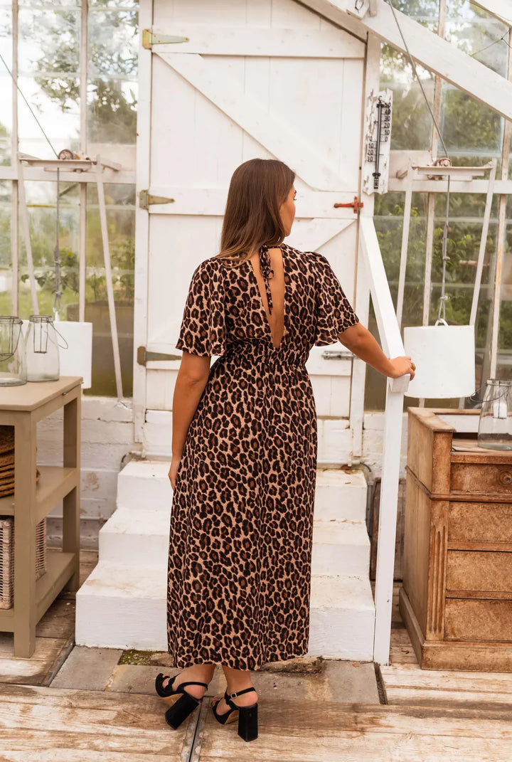 Stella™ | Soft Leopard Maxi Dress