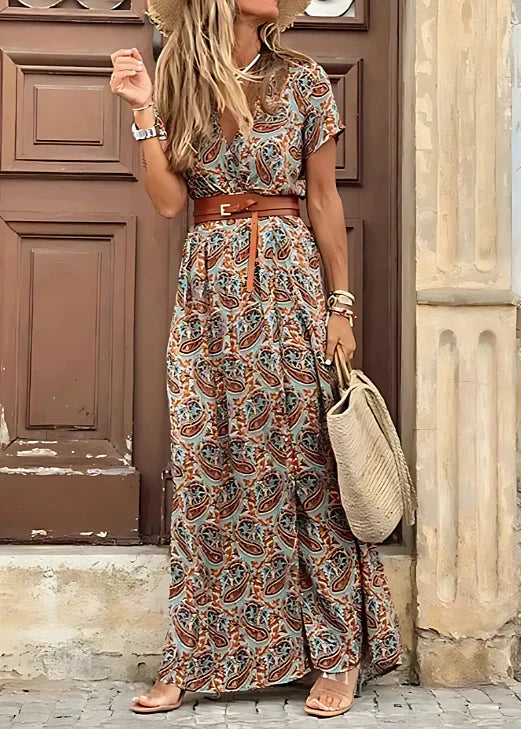 Brooke | Elegant Boho Maxi Dress