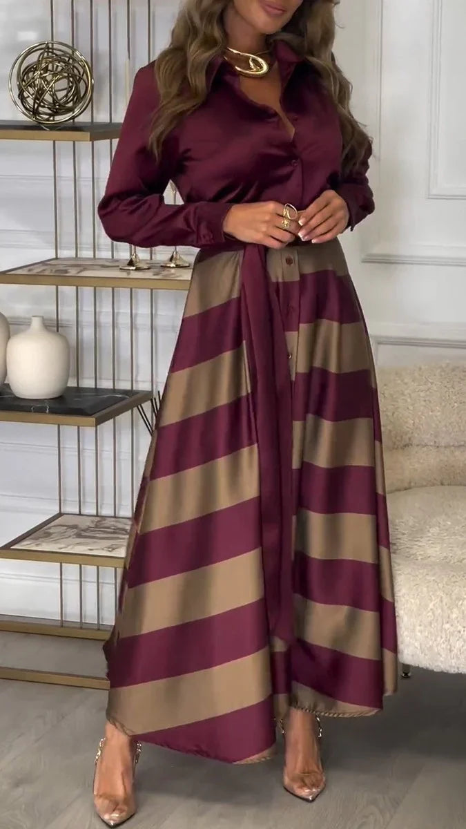 Sophia V-Neck Longdress