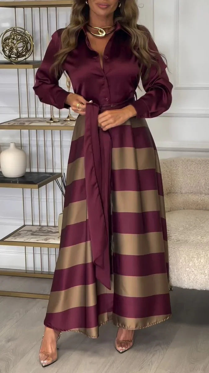 Sophia V-Neck Longdress