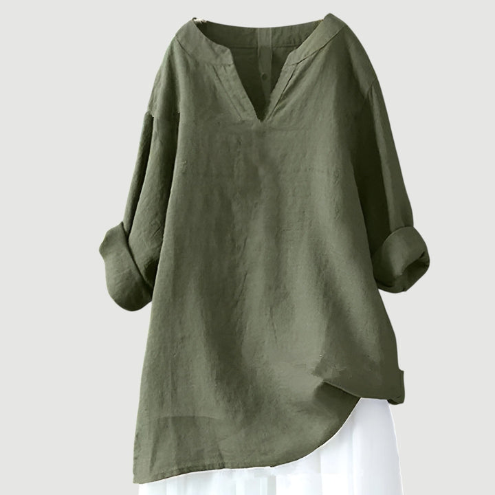 Sofia | Airy and Comfortable Linen Top