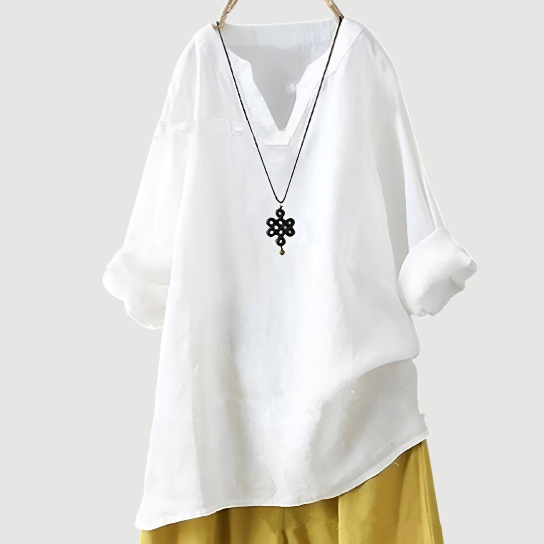 Sofia | Airy and Comfortable Linen Top