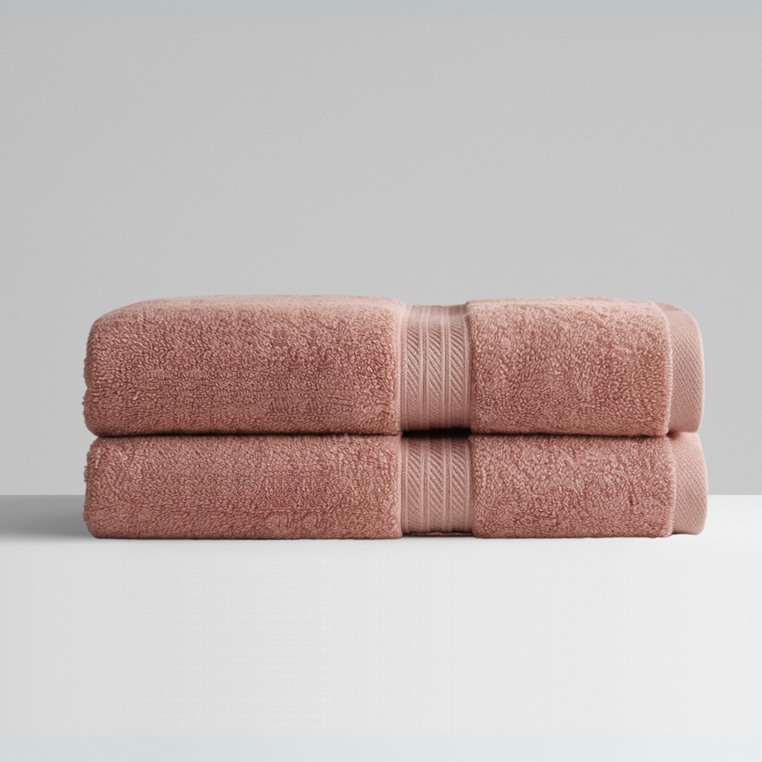Ultrasoft Egyptian Cotton Bath Towels 2pcs (55x28in)