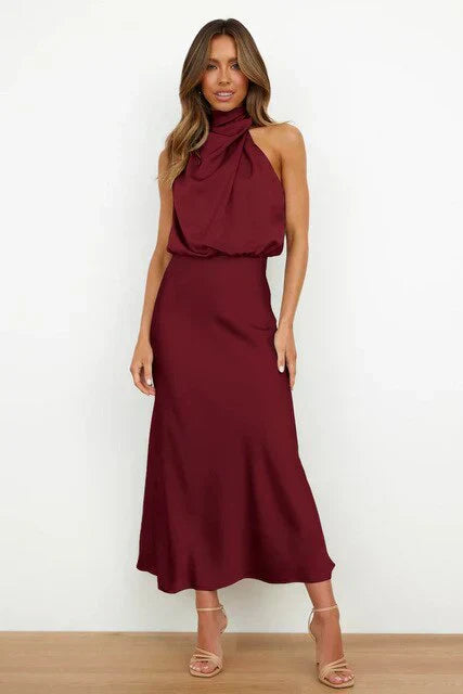 Zoe™ | Off-Shoulder Midi Dress